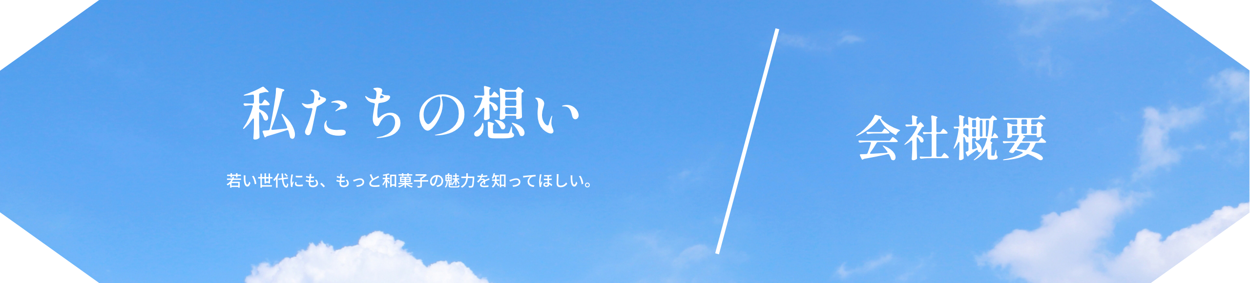 私たちの想い